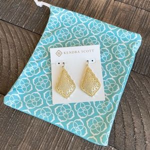 Addie Drop Earrings In Filigree